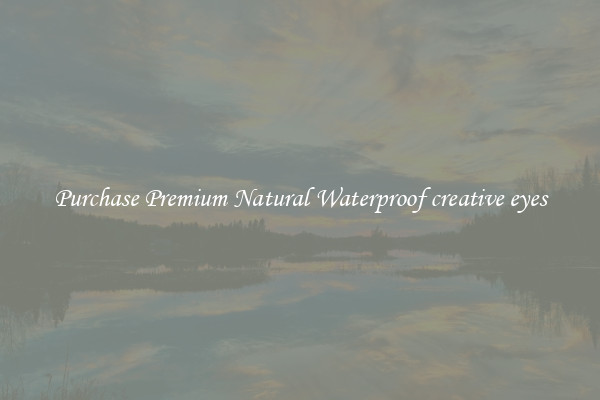 Purchase Premium Natural Waterproof creative eyes