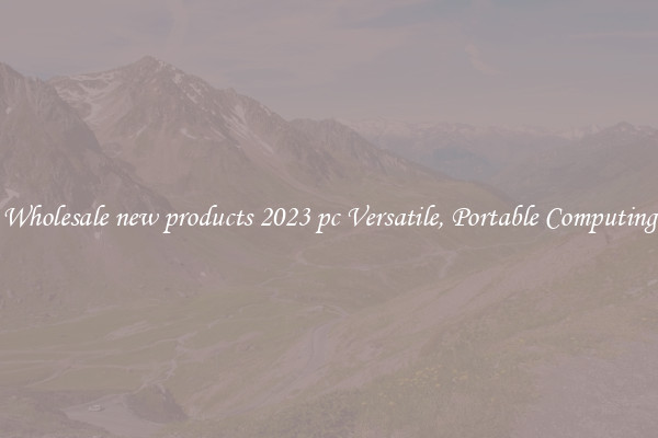 Wholesale new products 2023 pc Versatile, Portable Computing