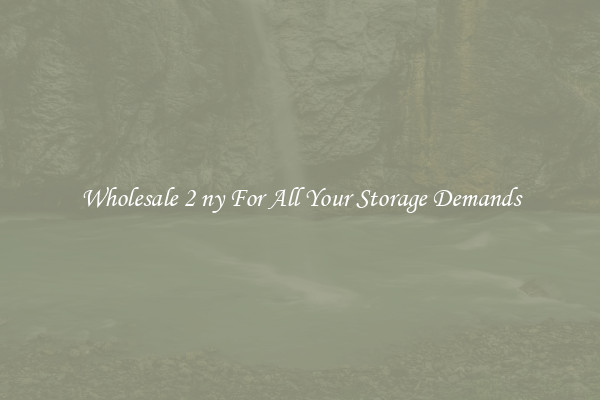 Wholesale 2 ny For All Your Storage Demands